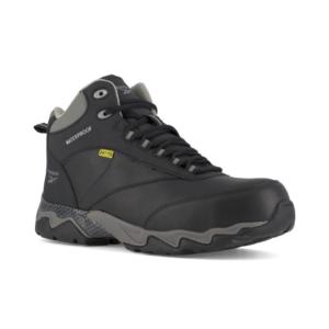 reebok composite toe conductive hi top work shoe