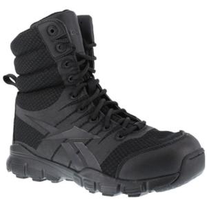 Reebok Men's 8 in. Side-Zip Tactical Boot - Black_image