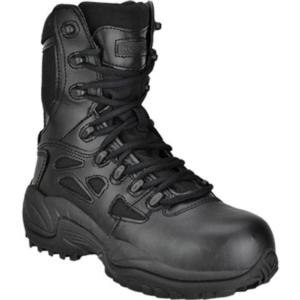 Reebok Men's 8 In. Rapid Response Side-Zip Composite Toe Boot - Black_image
