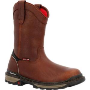 ROCKY Rams Horn 10 in. Waterproof Pull-On Soft Toe Boot_image