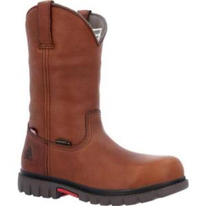 ROCKY WorkSmart 11 in. Waterproof Pull-On Composite Toe Boot - Built in the USA_image