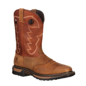 Rocky RKYW039 Pull-On Waterproof Western Soft Toe 11 in. Boot_image
