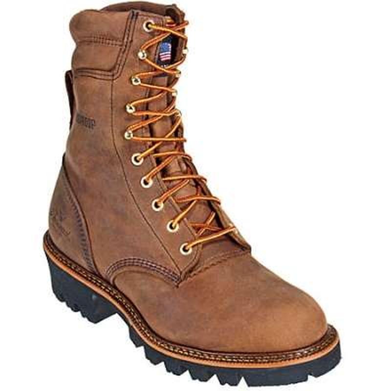 thorogood logger boots