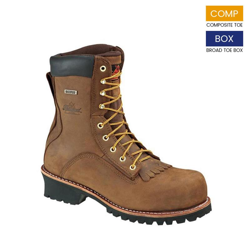 thorogood logger boots