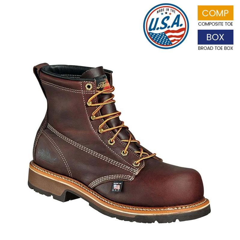 thorogood men's heritage lightweight work boots