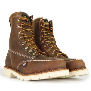 Thorogood Men's 8 in. American Heritage Steel Moc Toe Work Boot - Made in USA_image