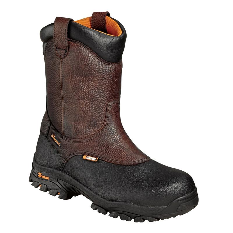 workhog wellington waterproof composite toe work boot
