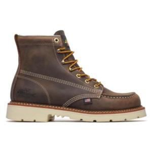 Thorogood 814-4375 Crazy Horse Moc Soft Toe 6 in. Boot - Made in USA_image