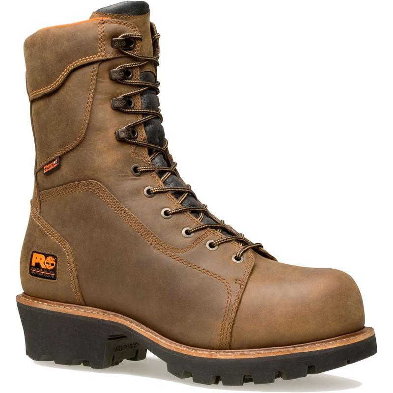 timberland pro rip saw logger boot
