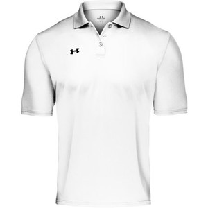 white under armour golf shirt