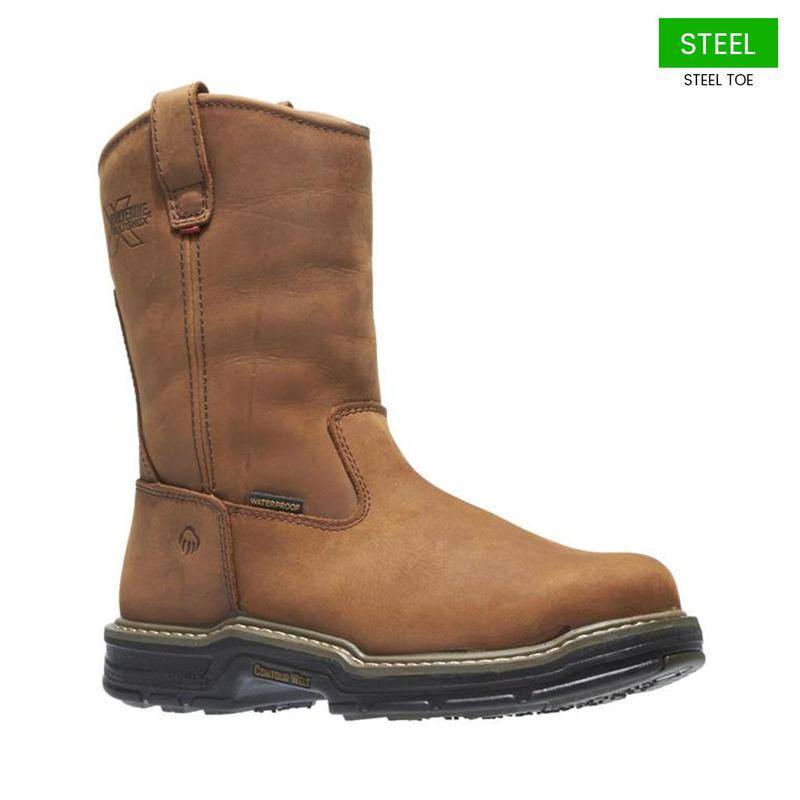 insulated steel toe wellington boots