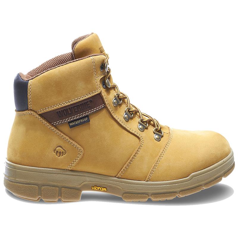 Wolverine Mens Barkley Durashocks WP Insulated 6in.Work Boot W04105