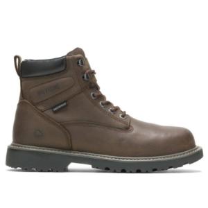 W10633 Floorhand Waterproof Steel Toe 6 in. Boot- Dark brown_image