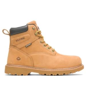 W10642 Floorhand Waterproof Soft Toe 6 in. Boot- Wheat_image