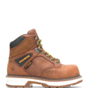 W211155 Women's Hellcat Waterproof Composite Toe 6 in. Boot- Brown_image