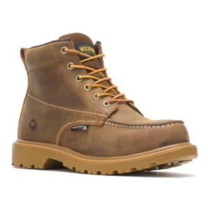 W221049 Floorhand Moc Toe Waterproof Steel Toe 6 in. Boot- Tan_image