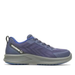 W231003 DuraShocks® Knit Composite Toe Work Shoe- Navy_image