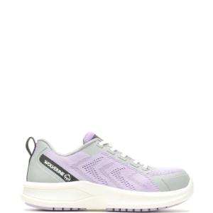 W231009 Women's DuraShocks® Knit Composite Toe Work Shoe- Lavender_image