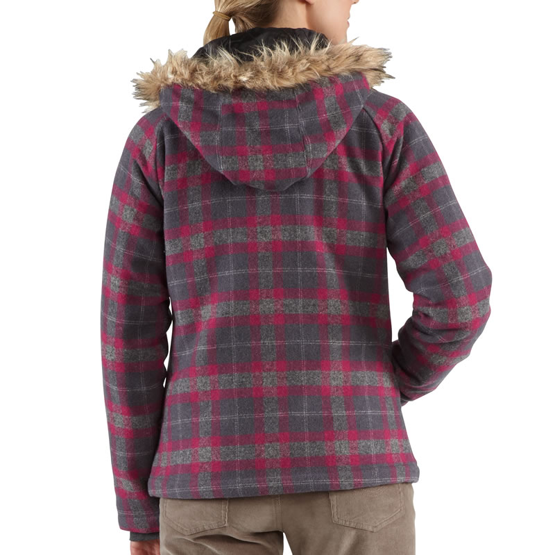 Carhartt Women's Camden Plaid Wool Jacket Closeout 100152