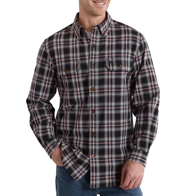 Carhartt Men's Fort Plaid Long-Sleeve Shirt 101297