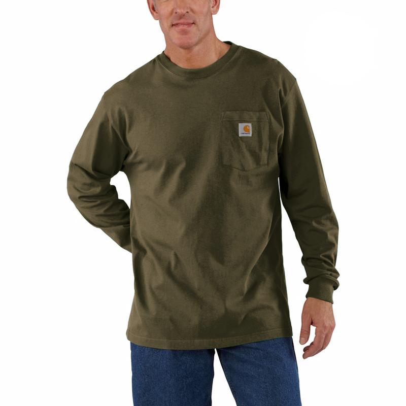 Carhartt Men's Long Sleeve Workwear T-Shirt K126